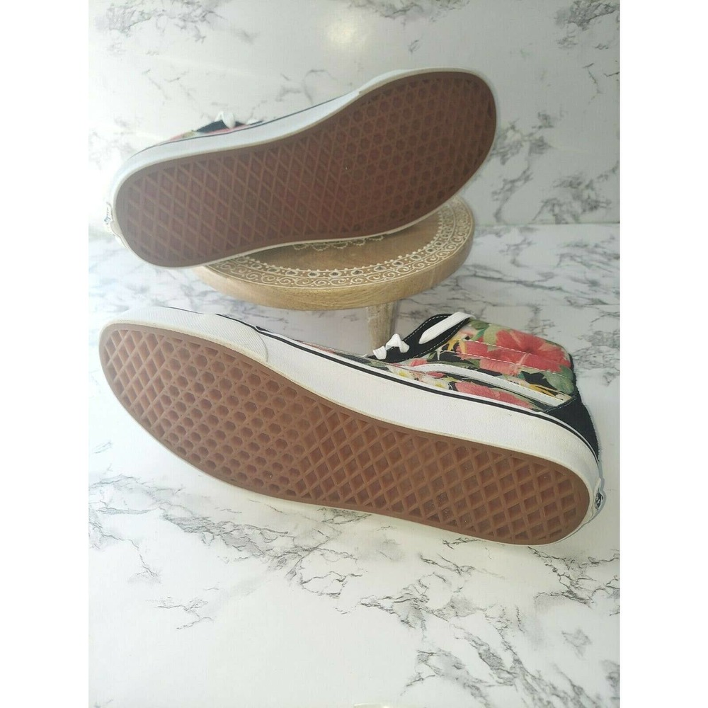 Vans Mens Sk8 Hi 721356 Canvas Lace Up Multicolor Skateboarding Shoes Size US 11 - Picture 9 of 11